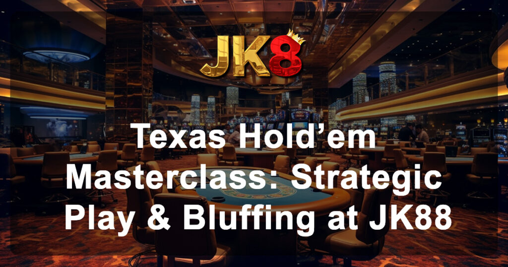 Texas Hold’em Masterclass Strategic Play & Bluffing at JK88